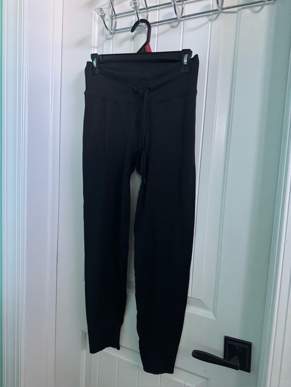 Victoria's Secret Black Leggings with Side Panels